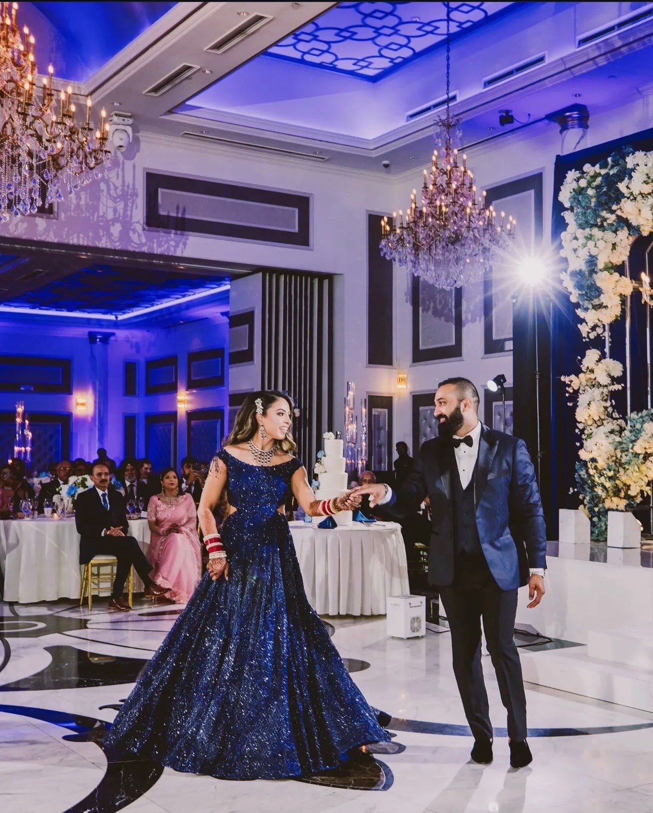 Midnight Blue Reception